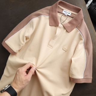 Áo thun có cổ nam, áo polo nam cao cấp, chất vải cotton mềm mịn, thiết kế phối viền trẻ trung, logo thêu chìm sắc nét. Form slim fit sang trọng - size từ 55kg - 85kg