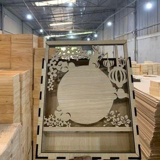 Hộp gỗ đựng bánh trung thu giá sỉ