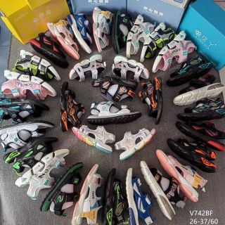Sandal trẻ em quai ngang dán đi học đẹp V742