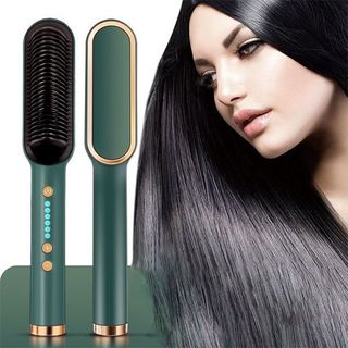 Lược Điện Thần Kỳ Chải Tóc Tạo Kiểu Chuẩn Tóc Salon - Máy Uốn Duỗi Ép Tóc Tạo Kiểu 3in1 Thông Minh giá sỉ