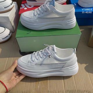 Giày thời trang nữ đế bằng phối lưới thoáng khí V738