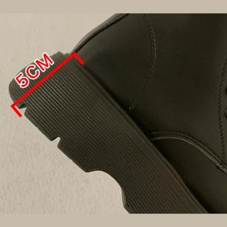 Bốt nữ cổ cao MARTIN chất da lì mềm, có khóa sườn đế răng cưa 5p phong cách tuổi teen hai màu đen và đen đế nâu bản trung shopchuotxinh