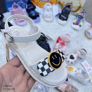 Sandal trẻ em quai ngang đế mềm êm chânV760