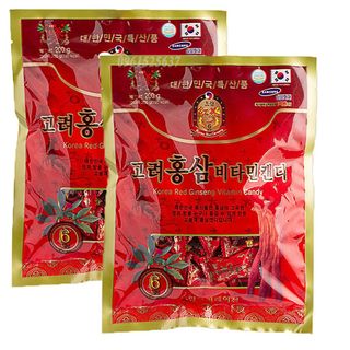 Kẹo Hồng Sâm Vitamin 200g - thùng 50 gói
