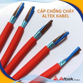 Cáp chống cháy ALTEK KABEL 2 lõi x 1.0mm/1.5mm/2.5mm