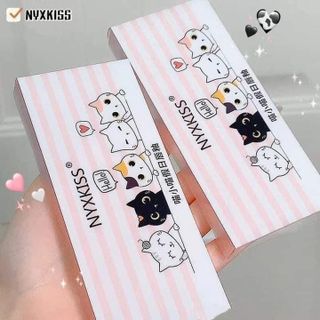 Set 4 Son NYXKISS hình 5 mèo CUTE