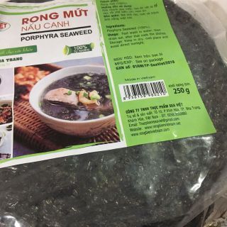 Rong mứt Nha Trang (rong biển khô nấu canh hoặc rang cùng dầu mè) rất ngon (1kg)