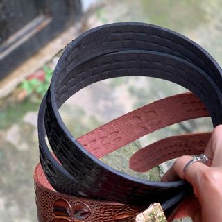 Dây vân cá 3 D,hàng da nguyên tấm cực bền. giá sỉ