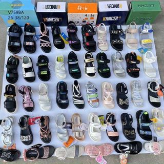 Sandal trẻ em quai ngang chất êm chân đẹp V759