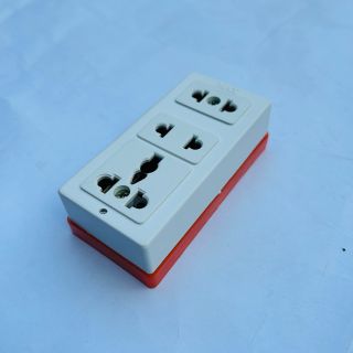 Maxkaro ổ cắm ba, ổ 3 không dây đế cam chịu tải 6000W