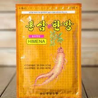Cao dán sâm Himena Hàn Quốc gói 20 miếng - thùng 240 gói