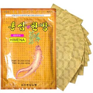 Cao dán sâm Himena Hàn Quốc gói 20 miếng - thùng 240 gói