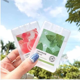 Xịt Thơm Miệng Heyxi Vị Đào, Trà Xanh Thơm Mát