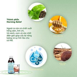 Trà giải rượu Herbio Morning Relief 24x100ml