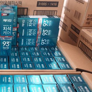 Kem Đánh Răng Tẩy Vôi Răng Chuyên Nghiệp MEDIAN Dental IQ - Xanh Dương