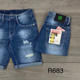 Quần short jean chất dày dặn, co giãn nhiều màu mẫu mới 2023