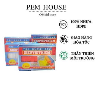 Túi Rác Siêu Tiết Kiệm Nhiều Màu