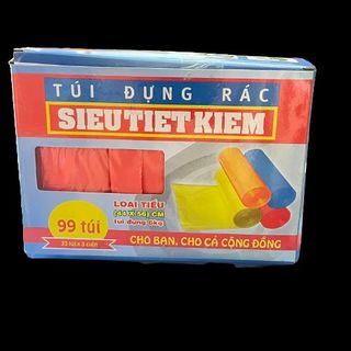 Túi Rác Siêu Tiết Kiệm Nhiều Màu