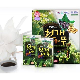 Nước mát gan giải rượu TW Hàn Quốc hộp 30 gói - thùng 6 hộp