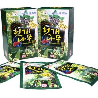 Nước mát gan giải rượu TW Hàn Quốc hộp 30 gói - thùng 6 hộp