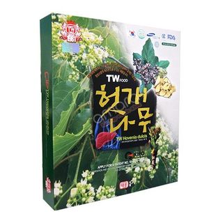 Nước mát gan giải rượu TW Hàn Quốc hộp 30 gói - thùng 6 hộp