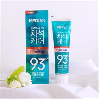 Kem Đánh Răng Tẩy Vôi Răng Chuyên Nghiệp MEDIAN Dental IQ - Xanh Ngọc
