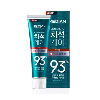 Kem Đánh Răng Tẩy Vôi Răng Chuyên Nghiệp MEDIAN Dental IQ - Xanh Ngọc