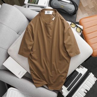 Áo phông cotton nam, áo thun nam cao cấp, chất vải 100% cotton 2 chiều dày mịn chính phẩm đét. Định Lượng dày 250g, form lở unisex - size từ 55kg - 85kg