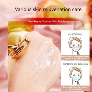 Máy Massage Đẩy Tinh Chất - Máy Mát Xa Mặt HIH, Nâng Cơ Trẻ Hóa Làn Da,