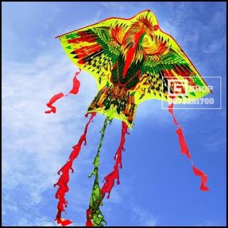 DIỀU HÌNH PHỤNG NHIỀU ĐUÔI , KÈM DÂY DIỀU 80M
