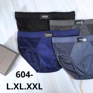 QUẦN LÓT NAM CAO CẤP THÁI LAN 604 - CHẤT THUN LẠNH KẾT HỢP LƯỚI THÔNG HƠI SIÊU THOÁNG MÁT CO GIẢN 4 CHIỀU