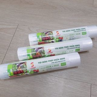 Túi Đựng Thực Phẩm Tự Hủy Sinh Học Cuộn 120 Túi