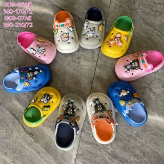 Dép Lê Trẻ Em Bít Mũi Hoạt Hình Đáng Yêu G09