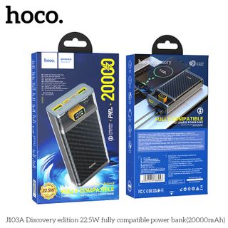 Pin dự phòng chính hãng Hoco 22,5w J104A 20000mah giá sỉ