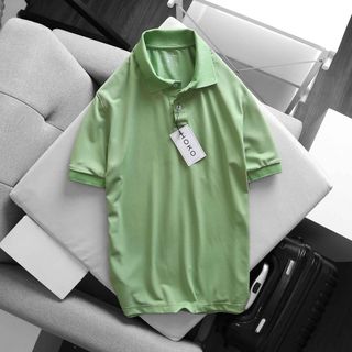 Áo Phông Polo Nam Cổ Bẻ Cs05_Phối Sipa Vải Cá Sấu Cotton Xuất Xịn,Chuẩn Form, Sang Trọng - Thanh Lịch - Nicemen