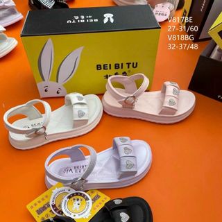 Sandal trẻ em quai ngang đính nơ xinh xắn V815