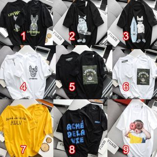 Xã Kho- Áo Thun Unisex Cổ Tròn - Áo Phông Cotton 4 Chiều Chính Phẩm Dày Dặn Bo Cổ Đồng Màu.