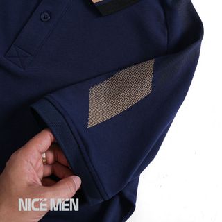 Áo Thun Polo Nam Tay Ngắn Nicemen, Vải Cvc Màu Phối Bắt Mắt, Thiết Kế Sang Trọng APL0002