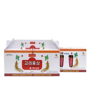 NƯỚC HỒNG SÂM NGUYÊN CỦ HỘP 6 CHAI - thùng 5 hộp