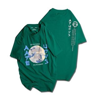 Áo Thun Nam Cổ Tròn Nicemen At002 Ngắn Tay, In Hình Apemoon, Vải Thun Cotton Đẹp Dày Dặn, Thoáng Mát