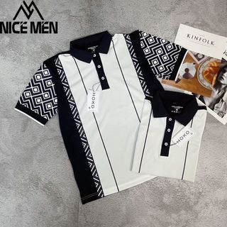 Áo Phông Polo Nam Cổ Bẻ Cs11_Phối Sipa Vải Cá Sấu Cotton Xuất Xịn,Chuẩn Form, Sang Trọng - Thanh Lịch - Nicemen