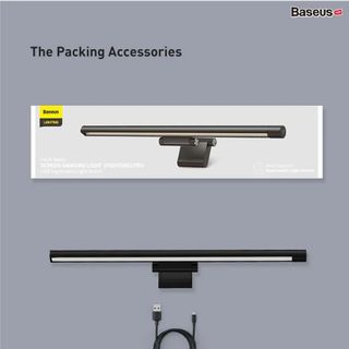 Đèn treo màn hình chống chói bảo vệ mắt Baseus i-work Pro Series (USB Stepless Dimming Screen Hanging light) DGIWK-P01