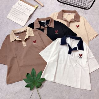 📣📣📣 Áo cổ bẻ croptop rộng thêu hình về tiếp nè 🔥🔥🔥 Phối cổ đẹp xỉu luôn nha khách ơi ( nhiều mẫu )⚡️⚡️