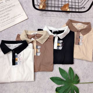 📣📣📣 Áo cổ bẻ croptop rộng thêu hình về tiếp nè 🔥🔥🔥 Phối cổ đẹp xỉu luôn nha khách ơi ( nhiều mẫu )⚡️⚡️