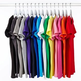 Phôi áo thun cotton 100% cổ tròn cộc tay sẵn hàng sll giá buôn sỉ - Hà Đinh