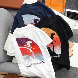 Áo Thun Nam Cổ Tròn North Fact, Áo Local Brand Nicemen Full Tag, Áo Phông Cotton 4 Chiều Dày Dặn Bo Cổ Đồng Màu