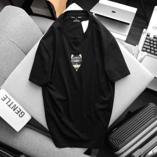 Áo Phông Unisex Lifework 6, Áo Thun Nam Cổ Tròn Cotton 4 Chiều ChíNh PhẩM VảI Dày Dặn Bo Cổ Đồng Màu- Nicemen
