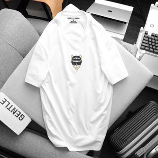 Áo Phông Unisex Lifework 6, Áo Thun Nam Cổ Tròn Cotton 4 Chiều ChíNh PhẩM VảI Dày Dặn Bo Cổ Đồng Màu- Nicemen