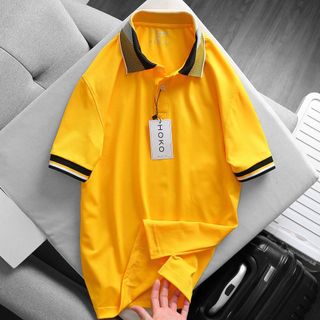 Áo Thun Polo Nam Cổ Bẻ Cs07_Phối Sipa Vải Cá Sấu Cotton Xuất Xịn,Chuẩn Form, Sang Trọng - Thanh Lịch - Nicemen