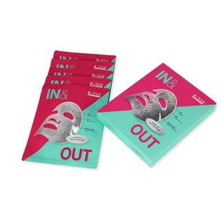 Mặt nạ hút dầu, tẩy da chết B:VID IN&OUT Hàn Quốc - Hộp 5 miếng